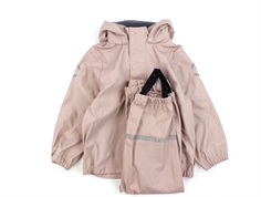 Mikk-line adobe rose rainwear pants and jacket